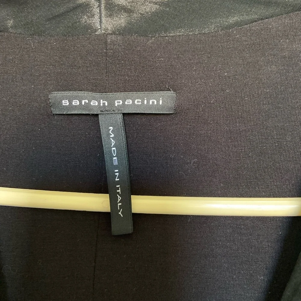 Sarah Pacini Black Satin - Picture 2 of 6